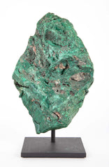 Museum Specimen Malachite on Custom Stand