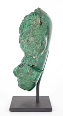 Museum Specimen Malachite on Custom Stand