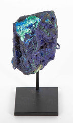 Azurite Specimen on Custom Stand