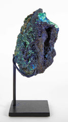 Azurite Specimen on Custom Stand