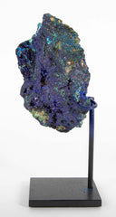 Azurite Specimen on Custom Stand