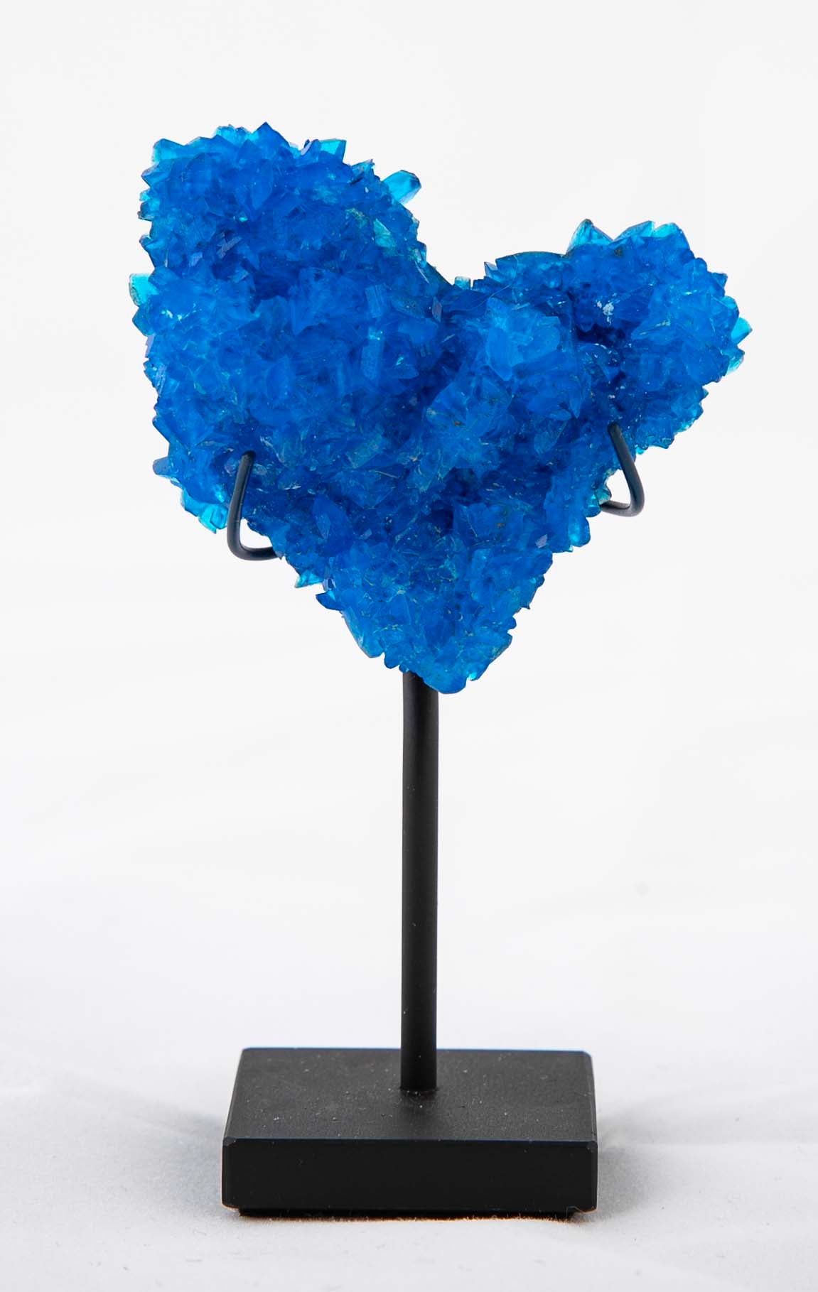 Chalcanthite Rock Specimen on Stand