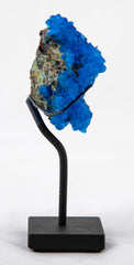 Chalcanthite Rock Specimen on Stand