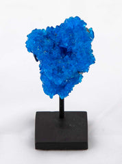 Chalcanthite Rock Specimen on Stand