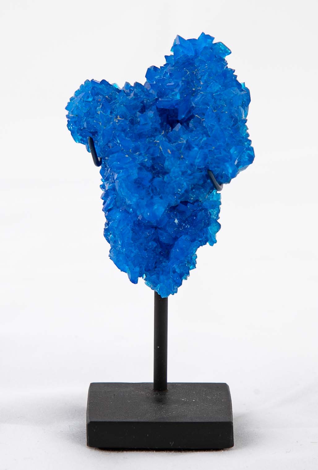 Chalcanthite Rock Specimen on Stand