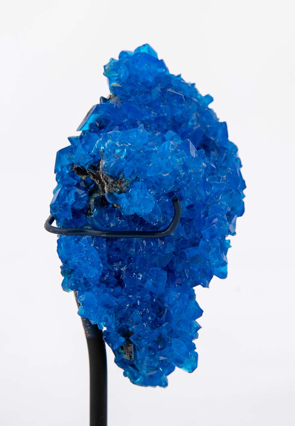 Chalcanthite Rock Specimen on Stand