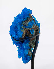 Chalcanthite Rock Specimen on Stand