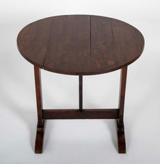 Round Tilt Top Wine Tasting Table