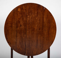 Round Tilt Top Wine Tasting Table