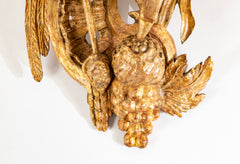 Pair of George II Style Carved Giltwood Wall Brackets