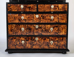 Late 17th Century English Mulberry Veneered Cupboard