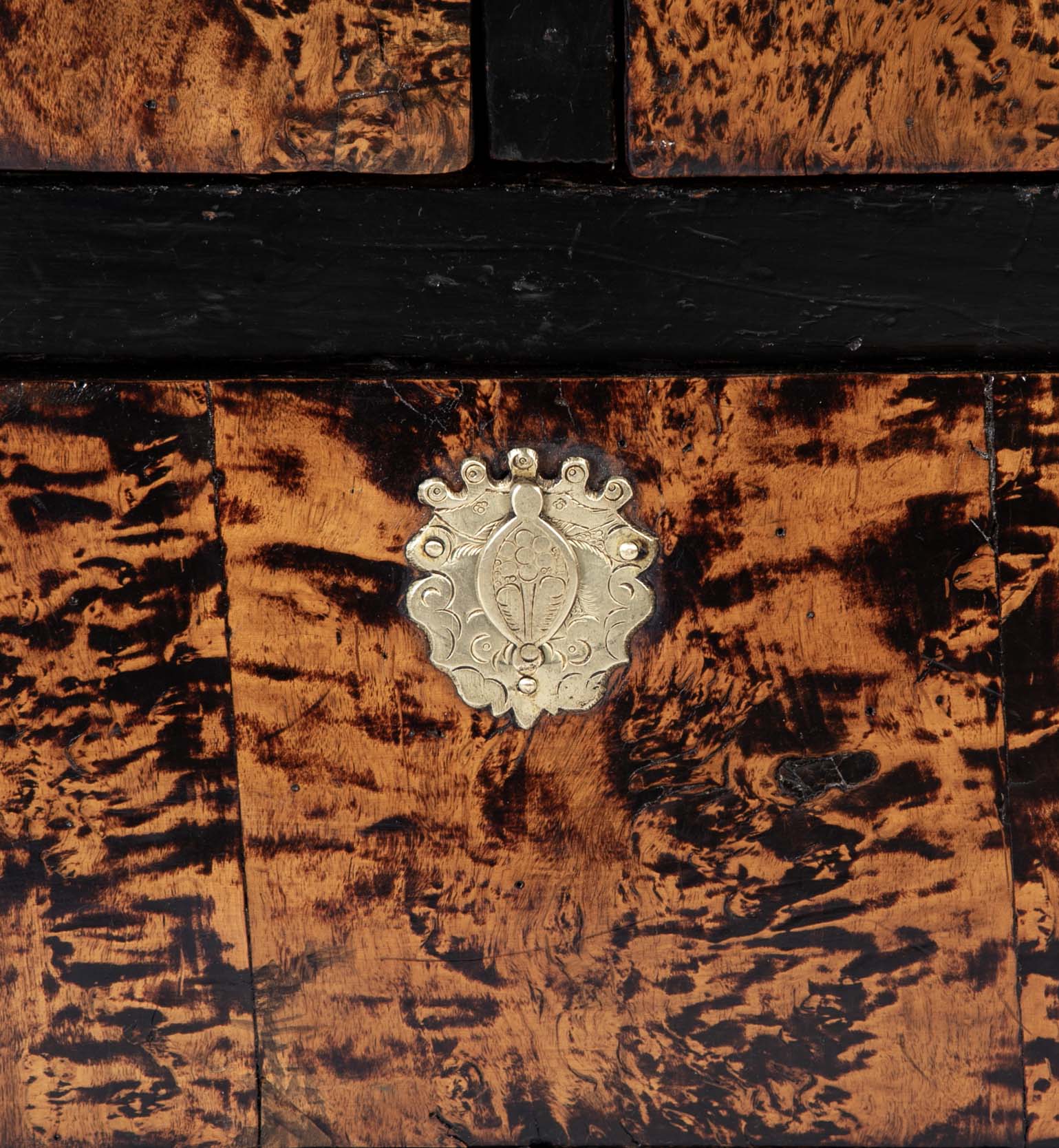 Late 17th Century English Mulberry Veneered Cupboard