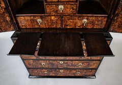 Late 17th Century English Mulberry Veneered Cupboard