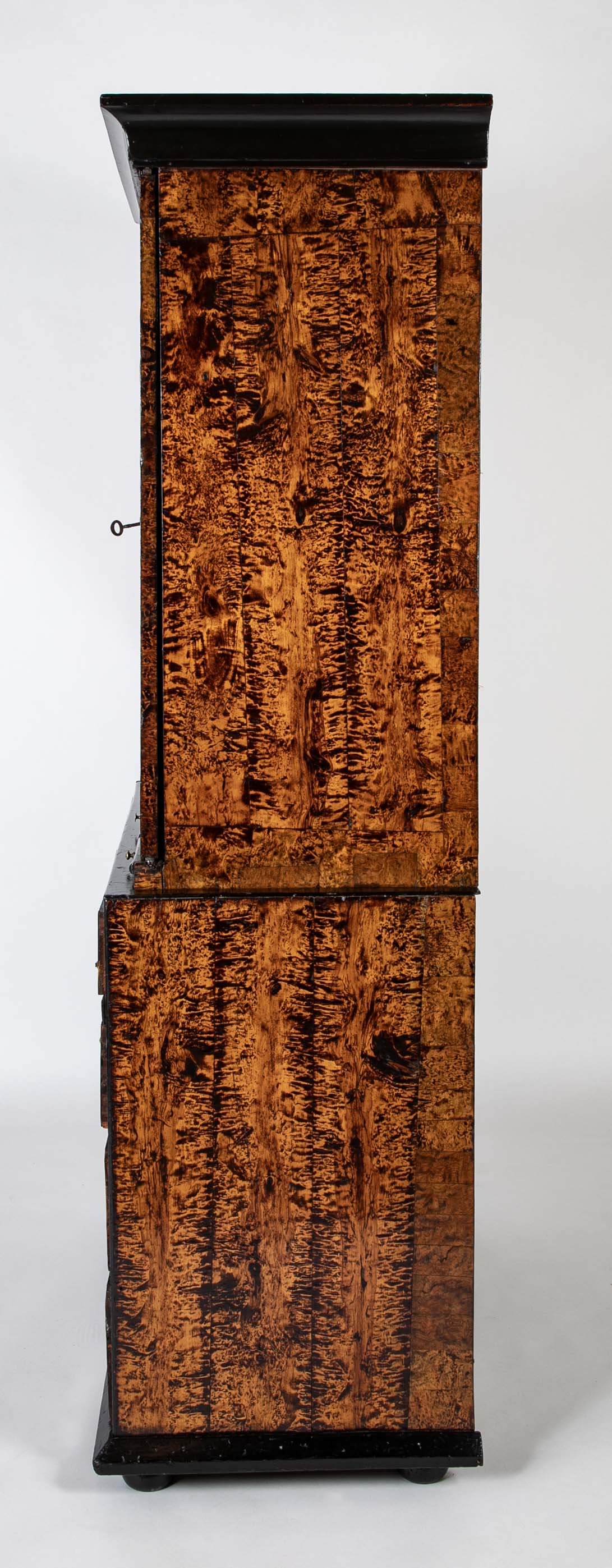 Late 17th Century English Mulberry Veneered Cupboard