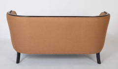 Two Seat Danish Sofa Newly Upholstered in Rogers & Goffigon Fabric