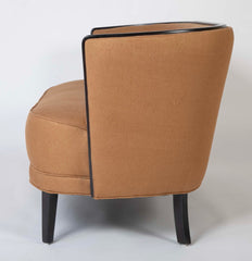 Two Seat Danish Sofa Newly Upholstered in Rogers & Goffigon Fabric