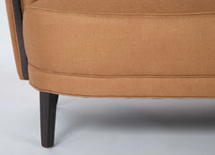 Two Seat Danish Sofa Newly Upholstered in Rogers & Goffigon Fabric