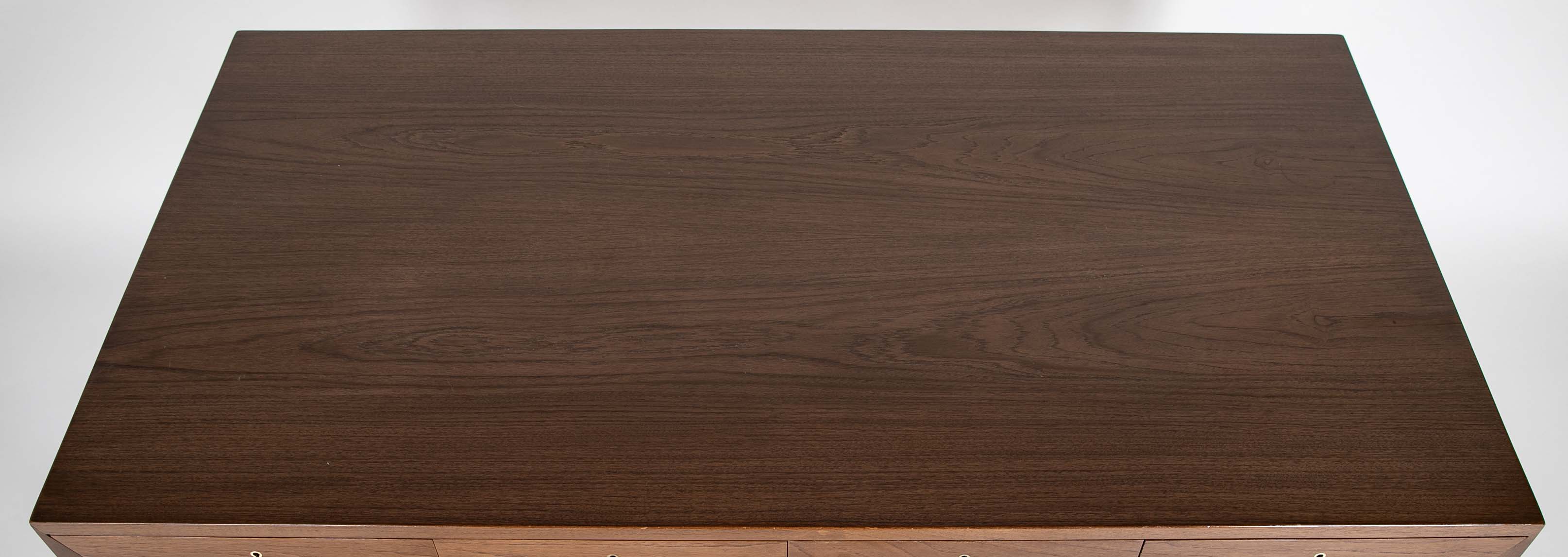 Severin Hansen Teak Desk for Haslev Møbelfabrik
