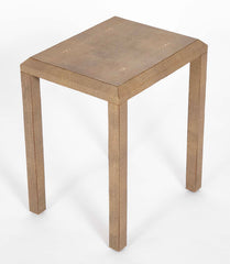 20th Century Pair of Side/End Tables Covered in Shagreen