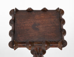 Tramp Art Side Table