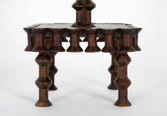 Tramp Art Side Table