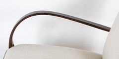 Mid-Century Danish Open Arm Chair Possibly by Fritz Hansen