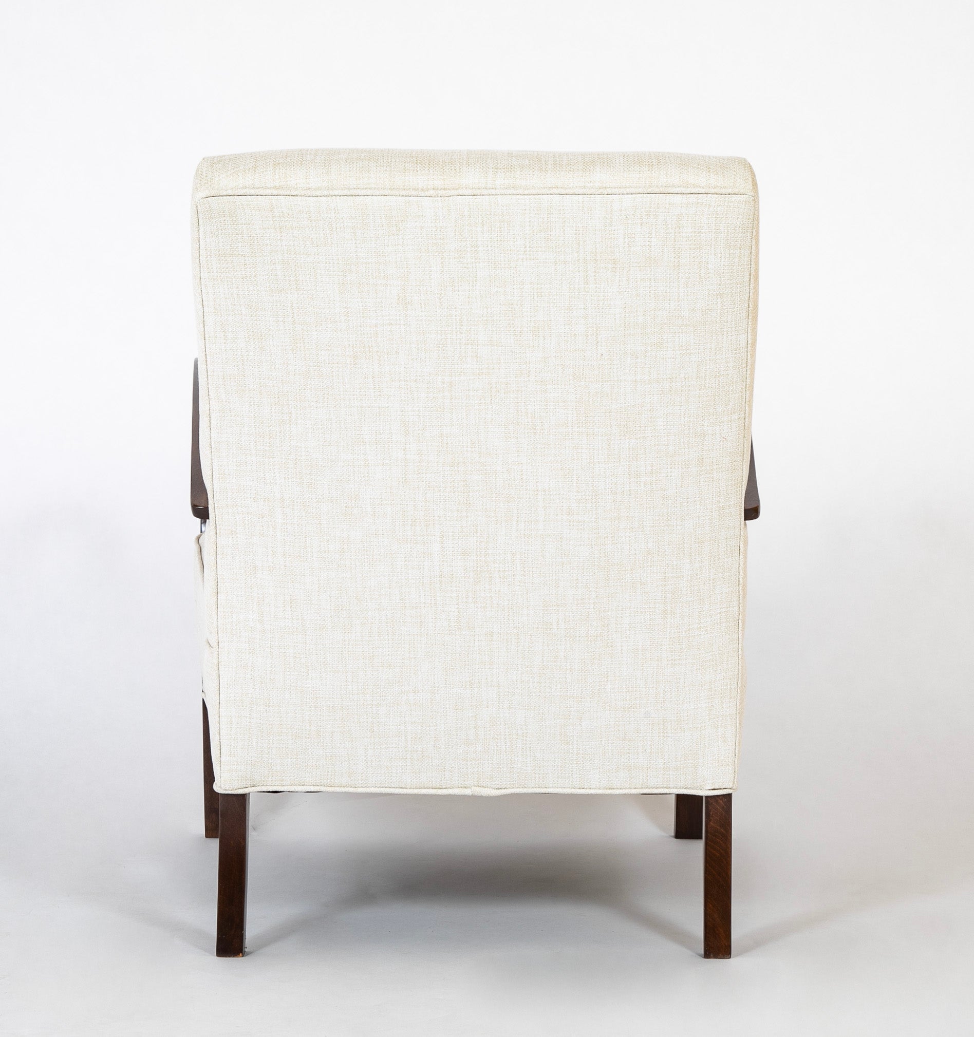 Mid-Century Danish Open Arm Chair Possibly by Fritz Hansen