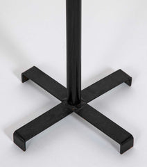 French Iron & Glass Occasional Table in the Style of Jacques Adnet