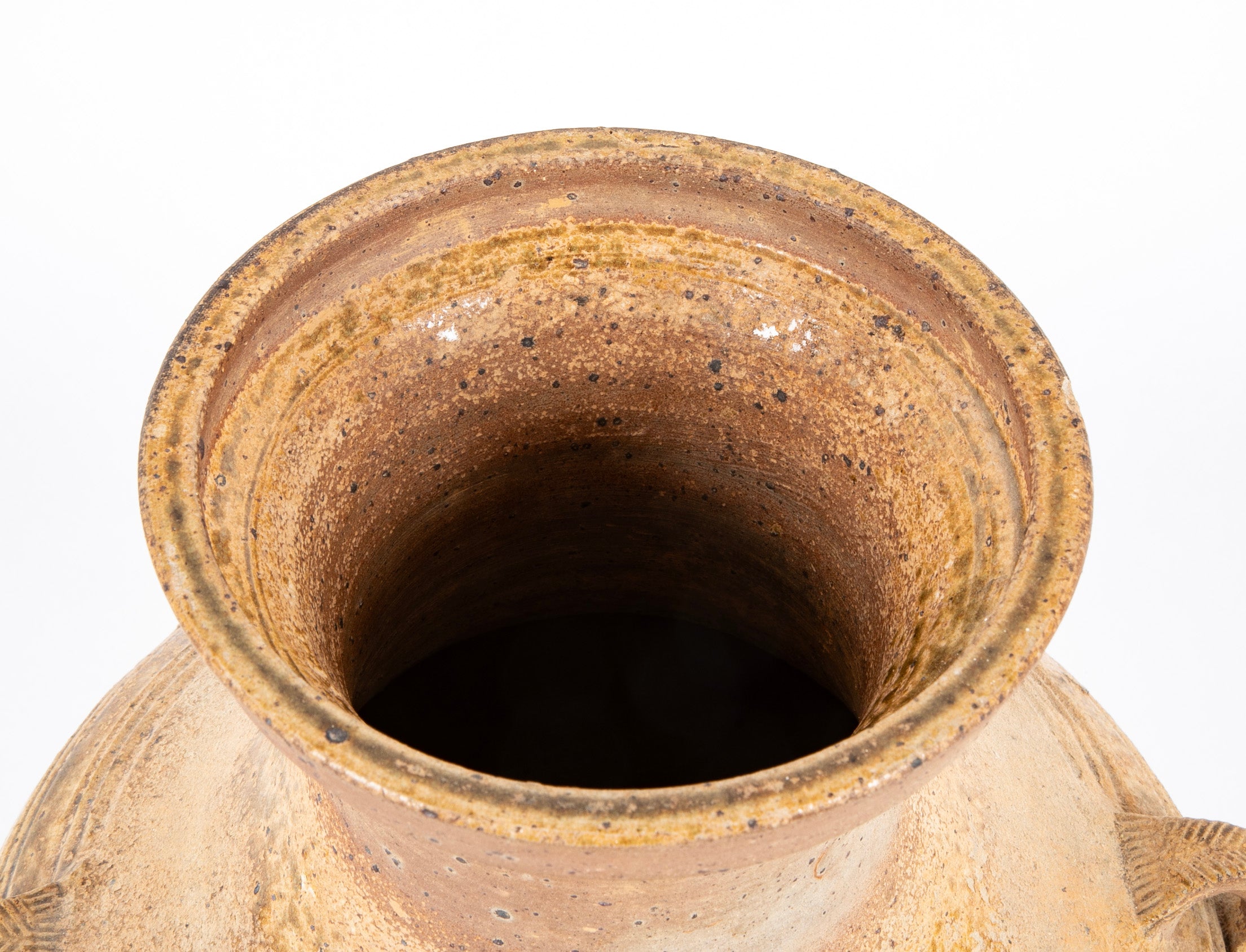 Loop Handle Pottery A Tang Dynasty Hu Form Pottery Vase with Loop Handles – Avery & Dash ...