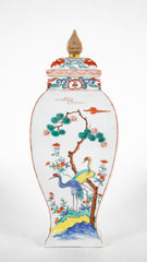 French Lidded Garniture Vase in the Kakiemon Style