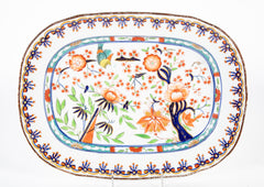 Early 19th Century English Coalport Platter in the Kakiemon Style