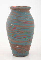 Niloak Pottery Baluster Form Swirl Vase