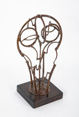 Stanley Tomshinsky Iron Sculpture "Noah 1965"