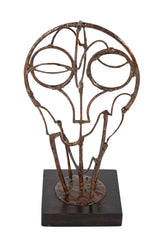 Stanley Tomshinsky Iron Sculpture "Noah 1965"