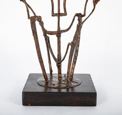 Stanley Tomshinsky Iron Sculpture "Noah 1965"