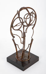 Stanley Tomshinsky Iron Sculpture "Noah 1965"