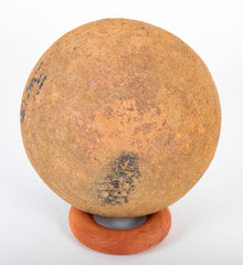 Dejenne, Mali Bulbous Terracotta Vessel with Flared Rim