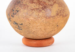 Dejenne, Mali Bulbous Terracotta Vessel with Flared Rim