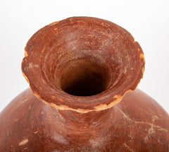 Dejenne, Mali Bulbous Terracotta Vessel with Flaring Neck