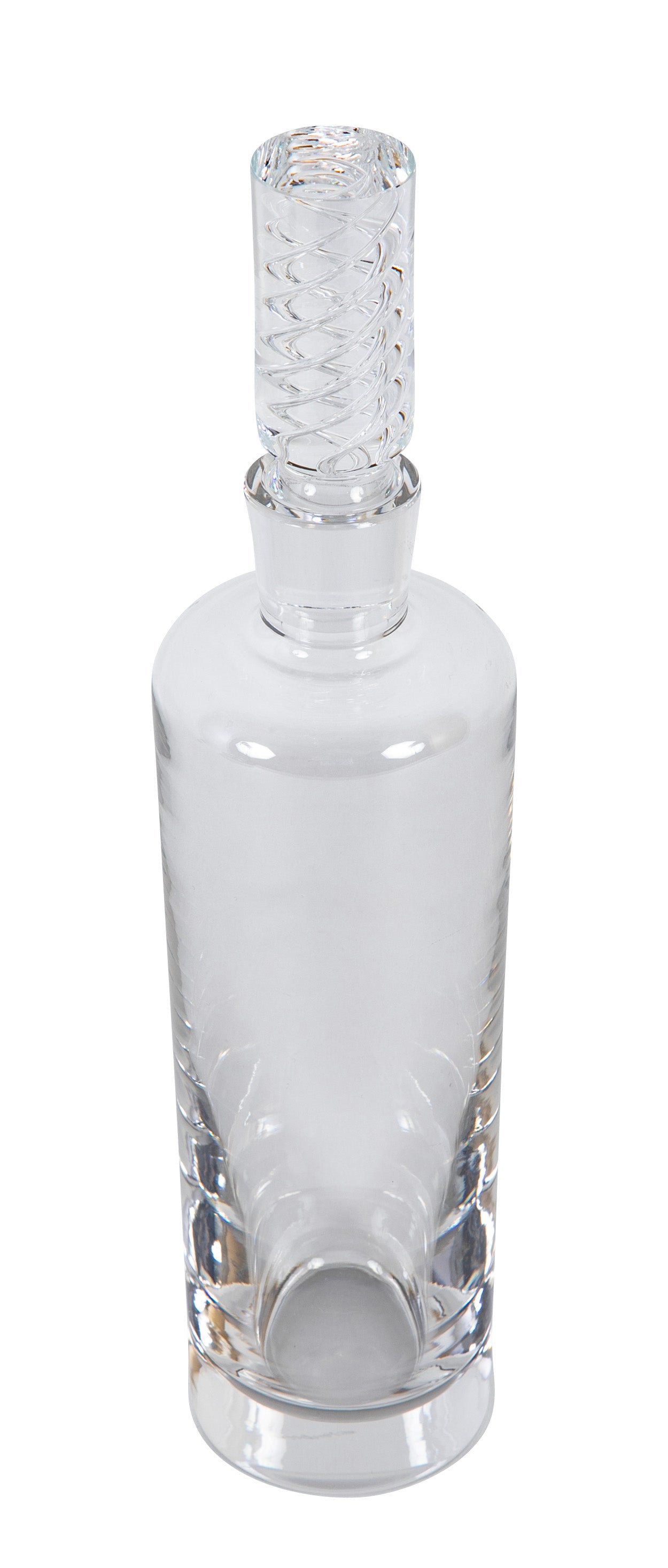 Steuben Crystal Decanter with "Air Twist" Stopper