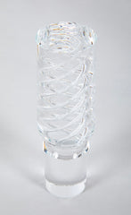 Steuben Crystal Decanter with "Air Twist" Stopper