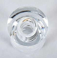 Steuben Crystal Decanter with "Air Twist" Stopper