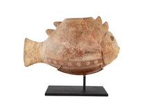 A Colima Shark Effigy Vessel