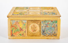 Tiffany Studios Cold Painted Bronze Humidor Cigar Box