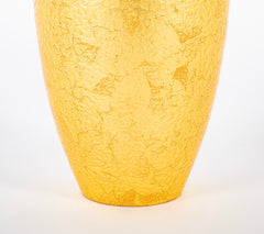 Sevres for Delvaux Paris Textured and Gilded Porcelain Vase