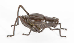 Mid 20th Century Japanese Bronze Grasshopper