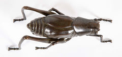Mid 20th Century Japanese Bronze Grasshopper