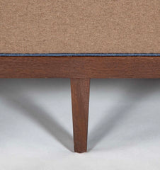 A Mid-Century Danish Three Seat Mahogany Sofa by Fritz Henningsen