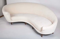 "Divine Curve" Sofa By Federico Munari (Italy · 1907–1998)  Circa 1950's