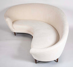 "Divine Curve" Sofa By Federico Munari (Italy · 1907–1998)  Circa 1950's